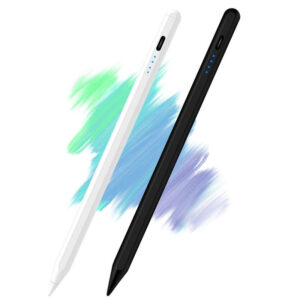 Main product image of a professional-grade stylus pen designed for iPad models from 2018 to 2025, showcasing its sleek and functional design.